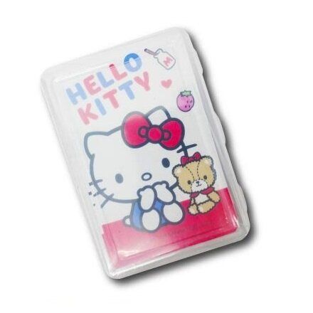 HELLO KITTY GENUINE POKER CARD GAME BOARD GAME (RED WHITE BEAR)