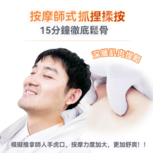 New Design Hand Free Neck And Shoulder Massager Wireless Rechargeable Real  Hand Kneading Blue Tooth Connect Music Play Function