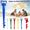 White plastic ground plug sun umbrella beach umbrella base beach garden patio umbrella seat umbrella ground holder
