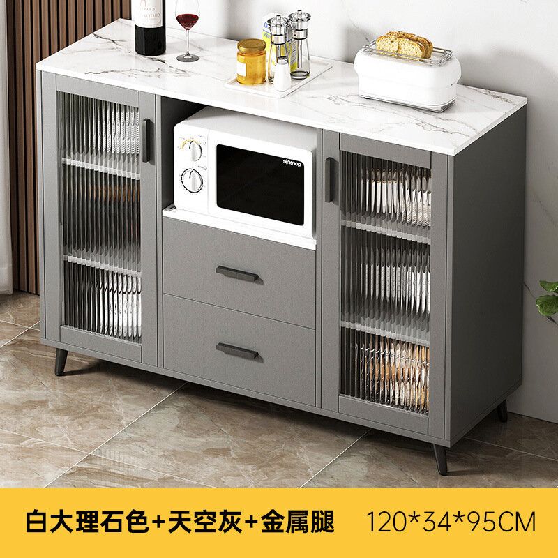 (Sky gray 120*34*95cm) Cabinet