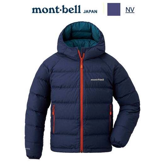 MONTBELL | 日本Mont-Bell WINDSTOPPER Down Parka 兒童羽絨外套| Size