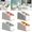Red plastic storage box office sundries remote control desktop management