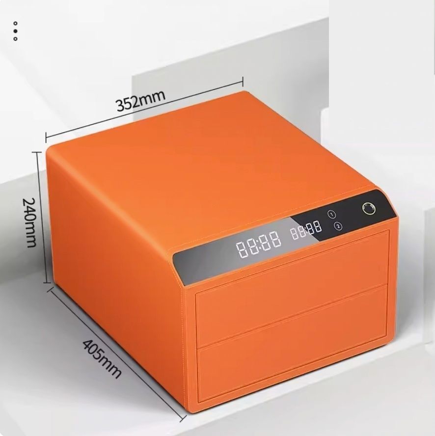 家用小型抽屜式夾萬（活力柳丁（雙層）電晶體指紋+藍牙智控）