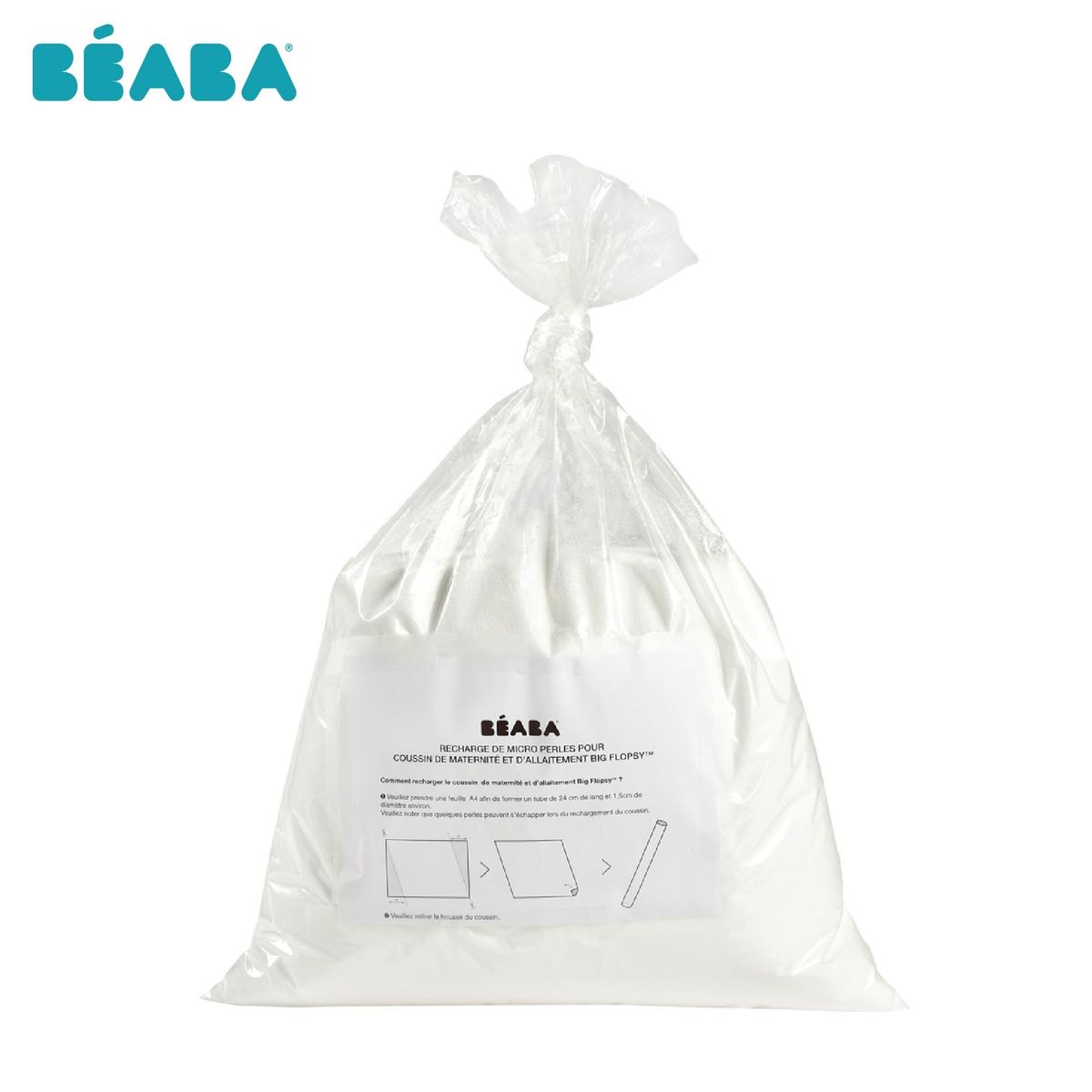 Micro pearls refill for Big Flopsy maternity and nursing pillow.