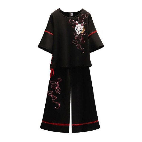 時尚套裝(上衣+褲子 M-5XL 下單後聯絡客服確認發貨尺碼)