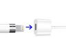 Apple Pencil充電線 蘋果手寫筆1代轉接頭器 Ipad配件USB轉8pin母口1米長 lighting轉