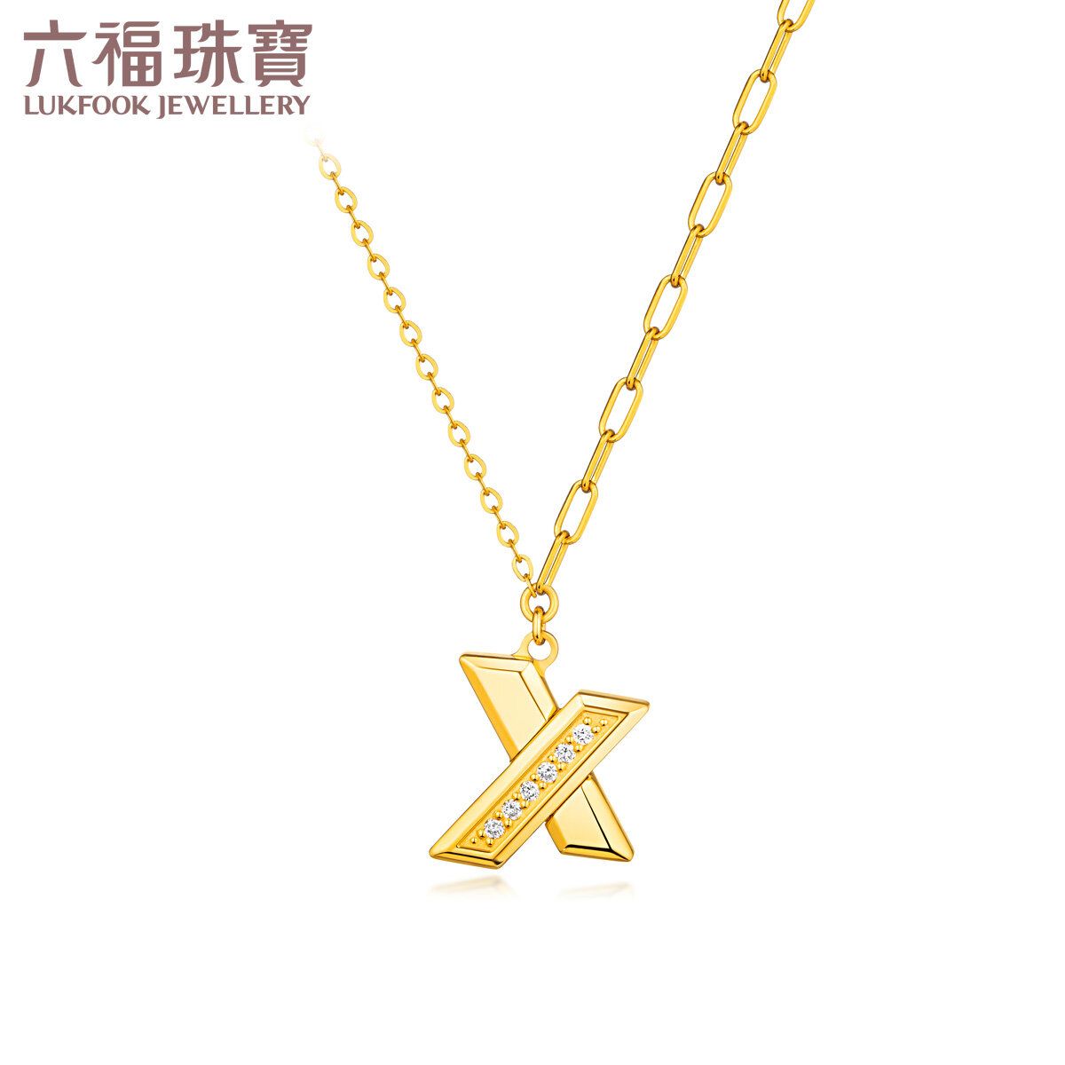 Goldstyle XAu999 Diamond Necklace