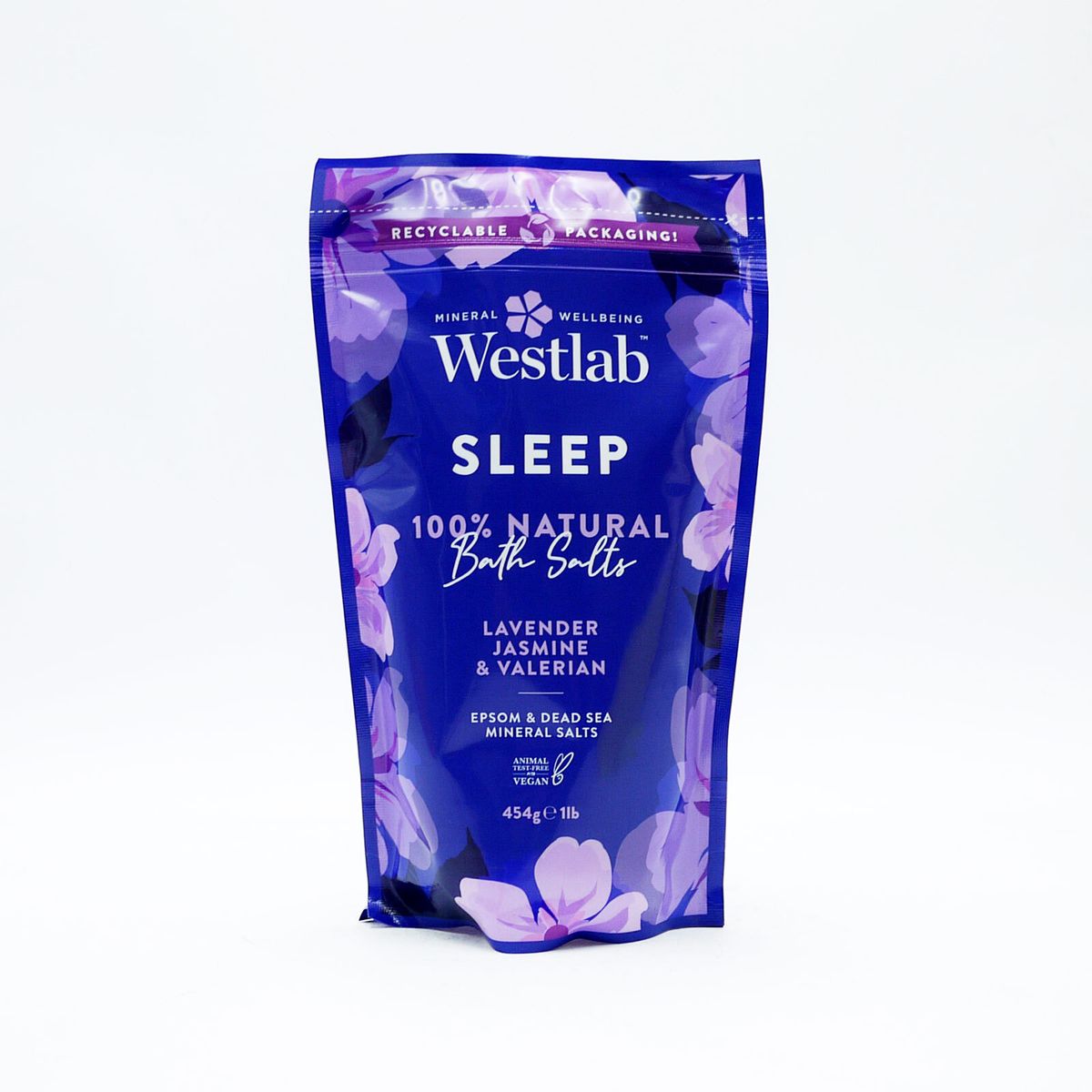Westlab Westlab Sleep Bath Salts 454g,Westlab 100純天然舒眠浴鹽 454g (含