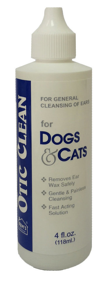 Optic (EAR) Clean for Cats & Dogs (4oz / 118ml)  BBD:7/2026