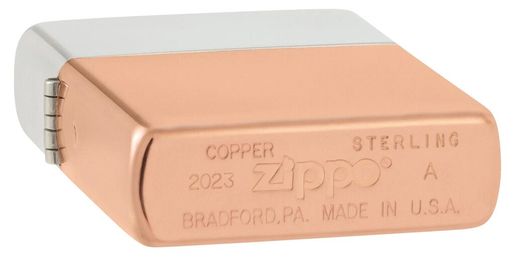 Zippo | 48694 限量版【純銀+純銅】丨防風打火機| ZIPPO 指定授權經銷