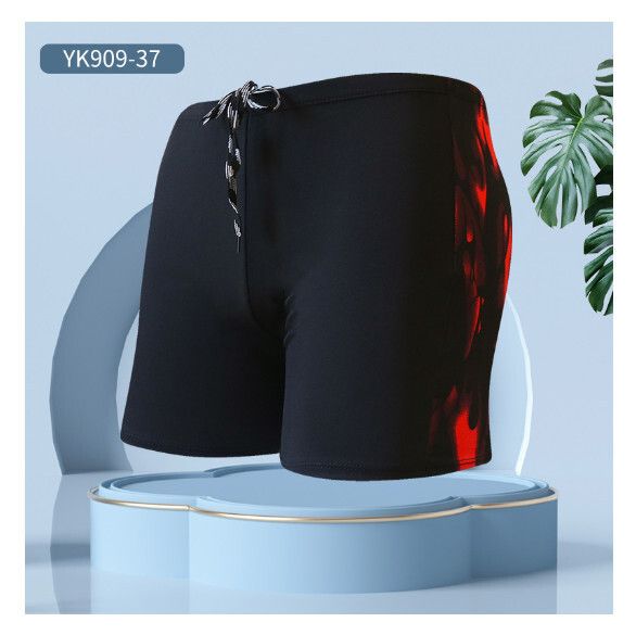 成人平角寬鬆保守泳褲【L-2XL碼】【YK909-37】(下單後聯絡客服確認發貨尺碼) #H161023620