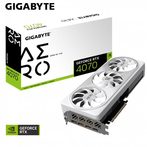 GIGABYTE | GeForce RTX™ 4070 AERO OC 12G | HKTVmall 香港最大網購平台