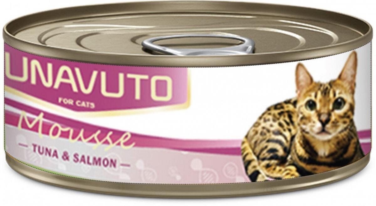 NUNAVUTO | Mousse Tuna & Salmon Cat Canned 60G | HKTVmall The Largest ...