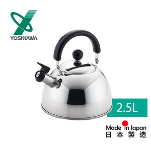 Japanese Whistling Tea Kettle Induction Cookware, Stainless, 2.5 L Made in  Japan