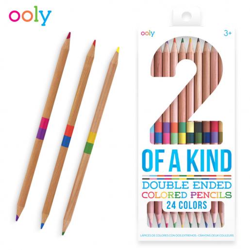 Ooly 2 of a Kind Colored Pencil Set of 24