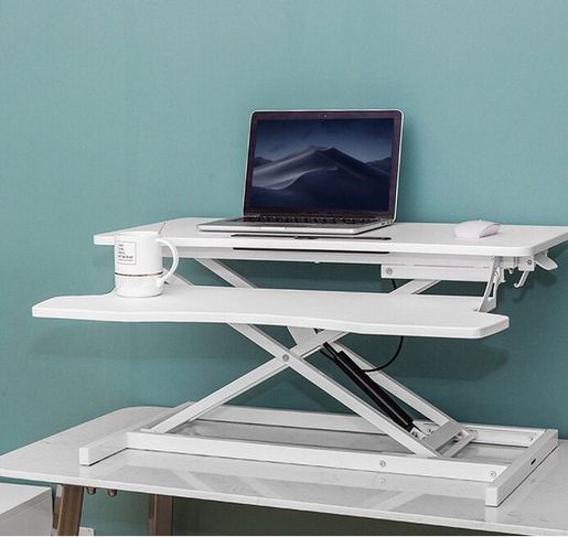 stand desk white gaming desk