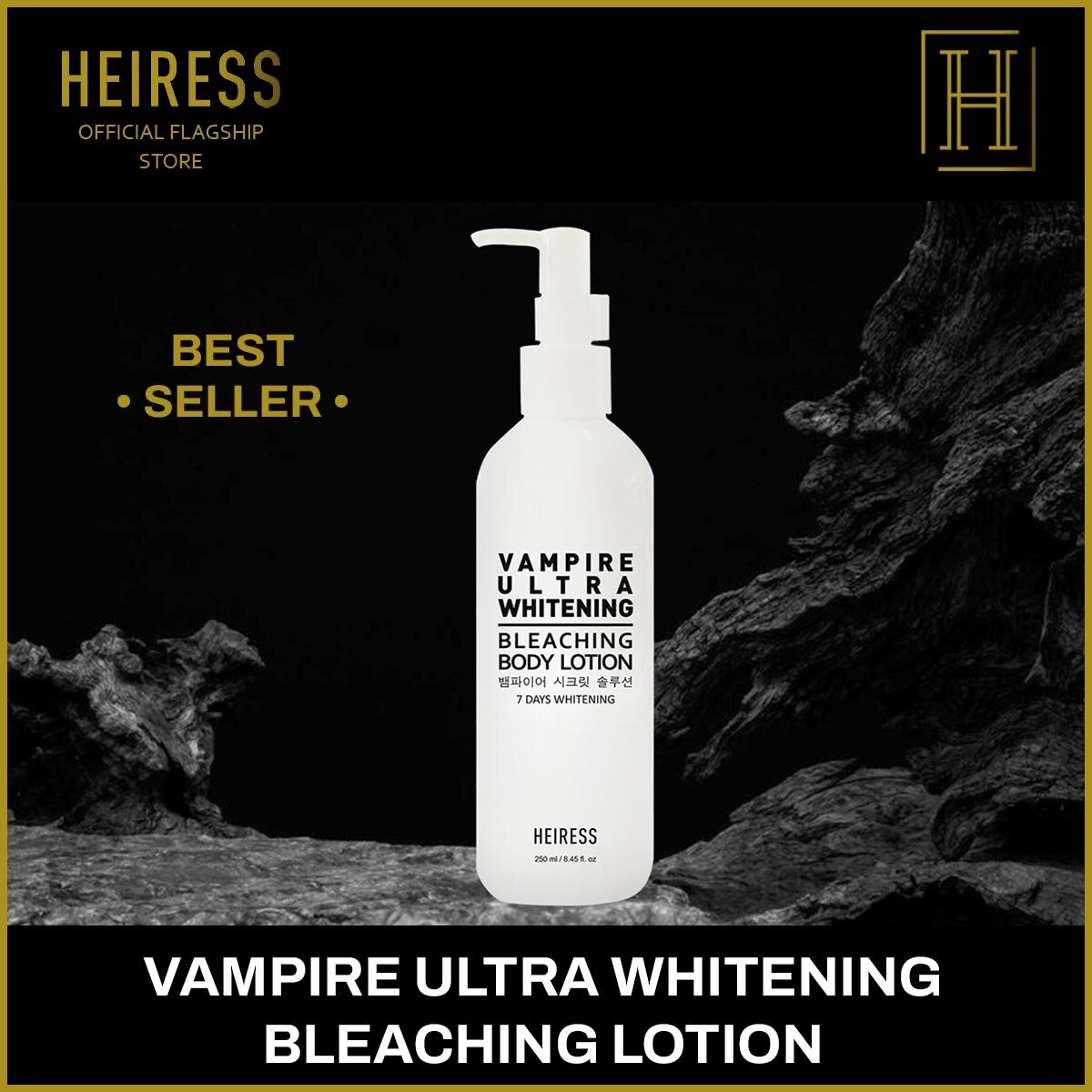 WHITENING LOTION [South Korea Best Seller] Heiress, Vampire Beauty Ultra Bleaching Body Lotion 250ml