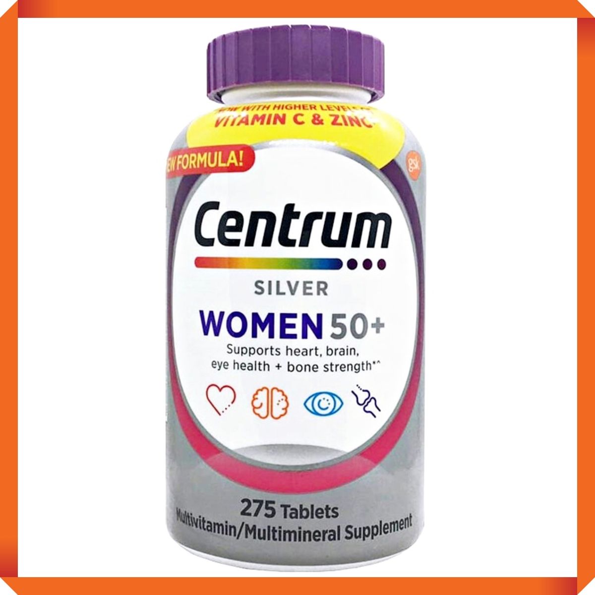 善存 | 275粒！Centrum 銀善存女士50+ 全效多種維他命及礦物質 Silver Women 平行進口 (參考效期: 07/2025 ...