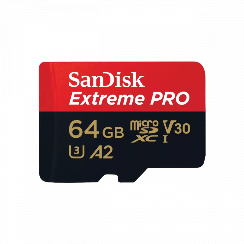 Sandisk Extreme Pro 64GB MicroSDXC UHS-I 200MB/R 90MB/W 記憶卡