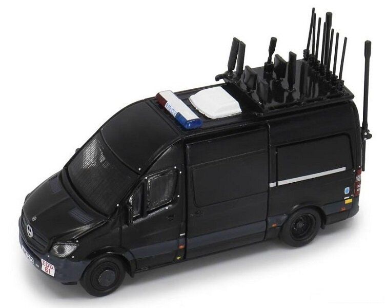 133 平治 Sprinter FL 爆炸品處理課 (全黑) (AM7272) (ATC64770)