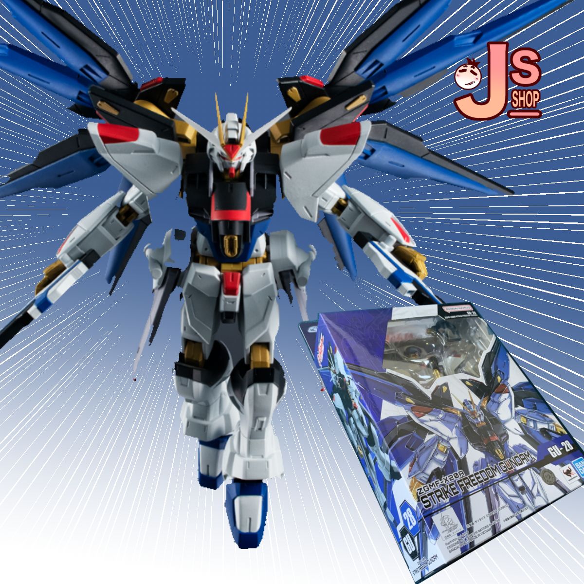 Gundam Universe 6 Inch Action Figure Robot Spirits - Strike Freedom Gu