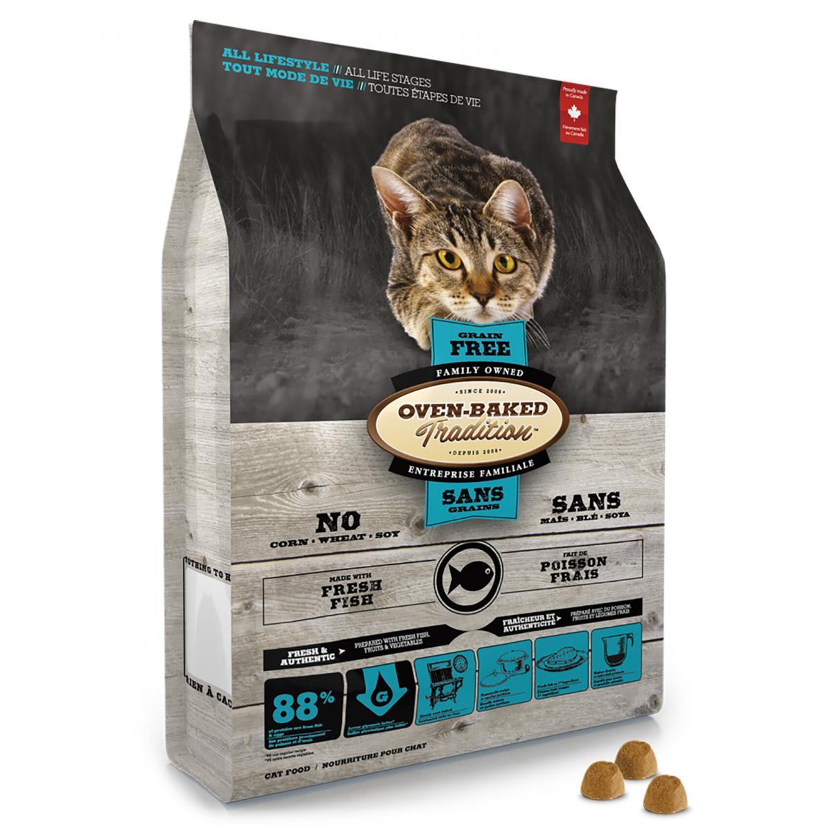 Grain Free Seven Fish Anti-Allergy All Life Stages Recipe Dry Cat Food 10LB [Exp:2025-05-20]