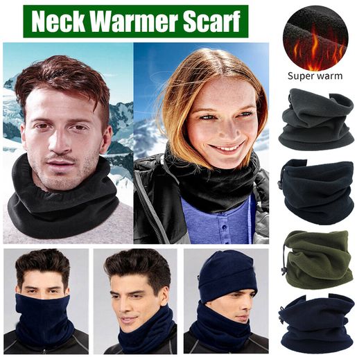 grey ski snood