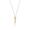 Casino: gold plating, rhinestone, pendant necklace