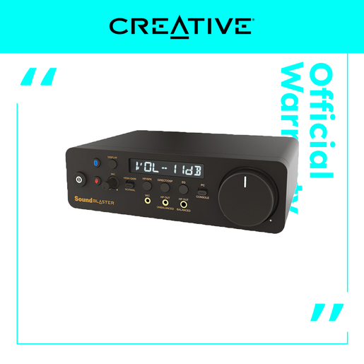 CREATIVE | Sound Blaster X5 Xamp 耳機雙放大器的高解析度雙DAC CREATIVE | Sound Blaster X5 Xamp 耳機雙放大器的高解析度雙DAC