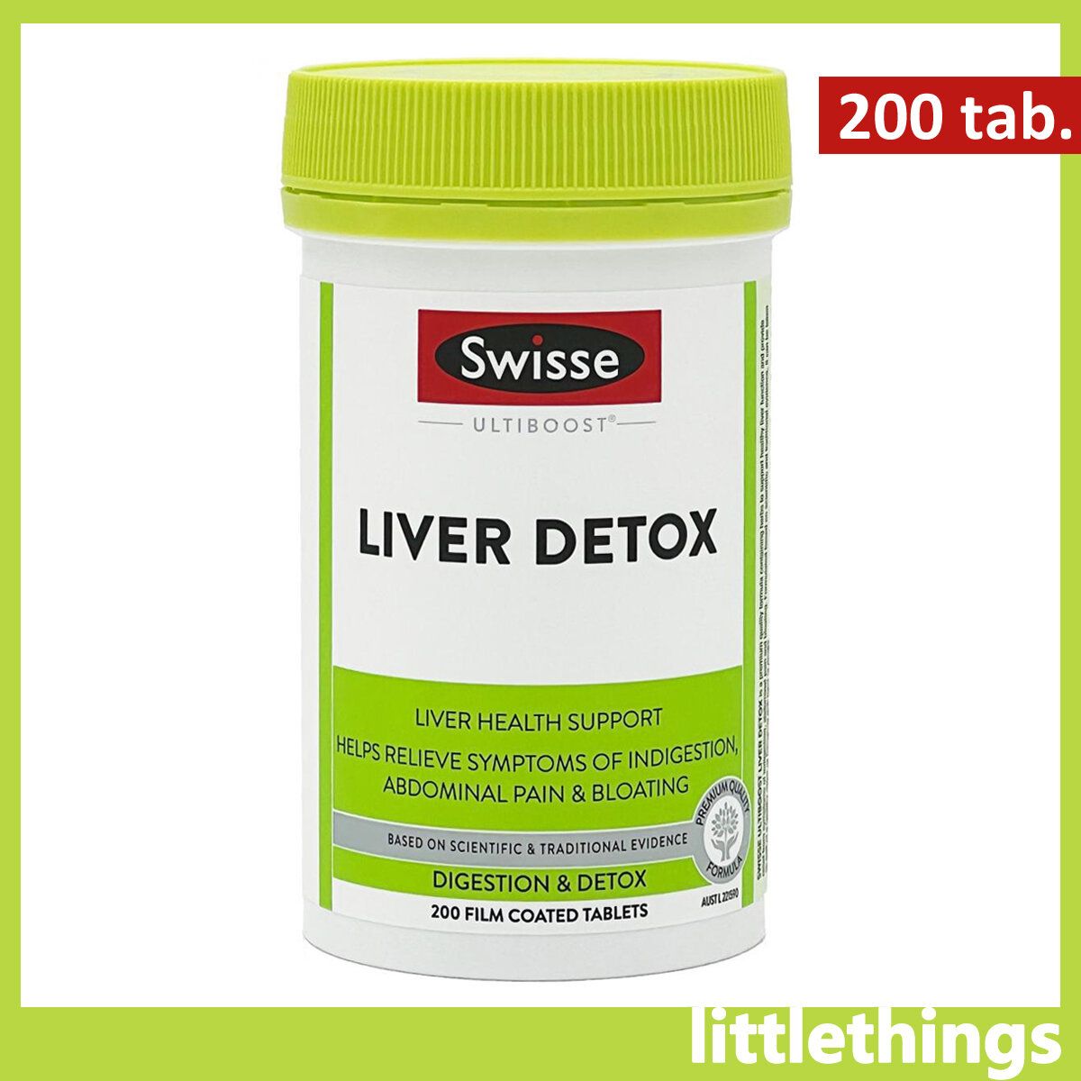 Ultiboost Liver Detox 200 Tablets [parallel import] *Different versions random ship*