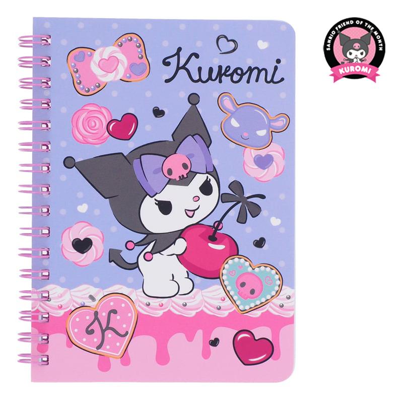 Licensed Brands  Ellon Gift Products Ltd. - Kuromi Mini Wire-O Notebook