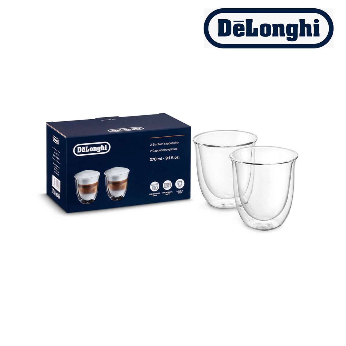 [贈品] 雙層保溫 Cappuccino 杯套裝 (DLSC311)