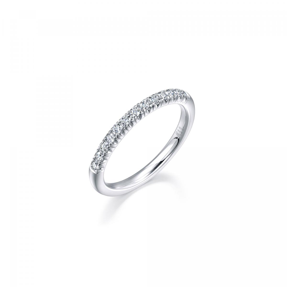 PROMESSA 'Starry' 18K White Gold Diamond Ring