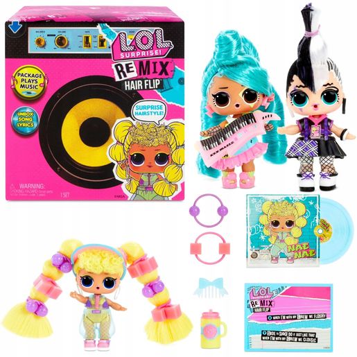 Lol dolls discount remix hair flip