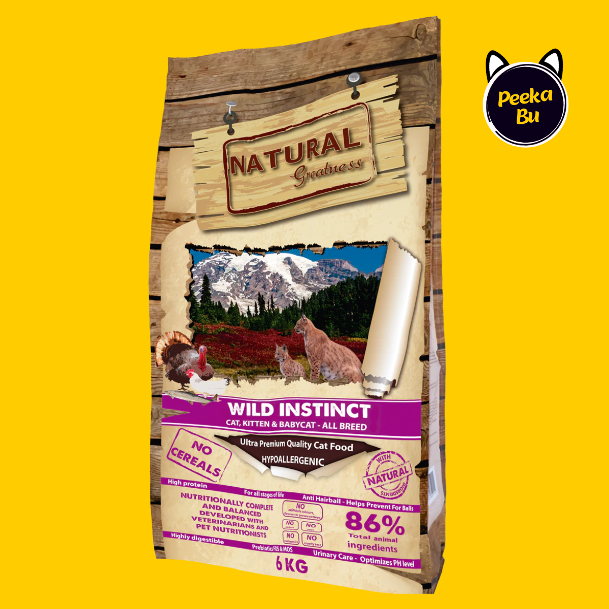 Picture of Natural Greatness | Wild Instinct Cat Food 6Kg | HKTVmall The Largest ...