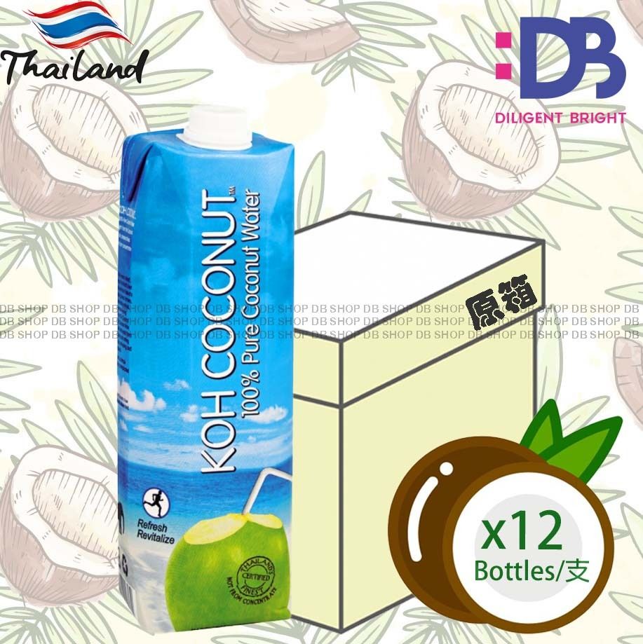 [Full Case] 家庭裝 Coconut Water (1L X 12)