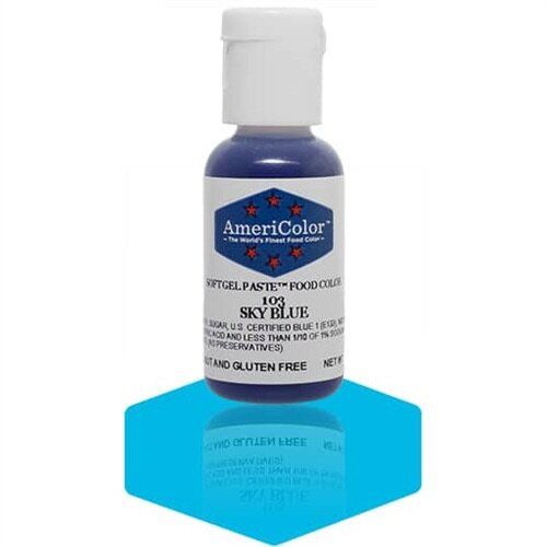 <AmeriColor> Food Colouring- Sky Blue
