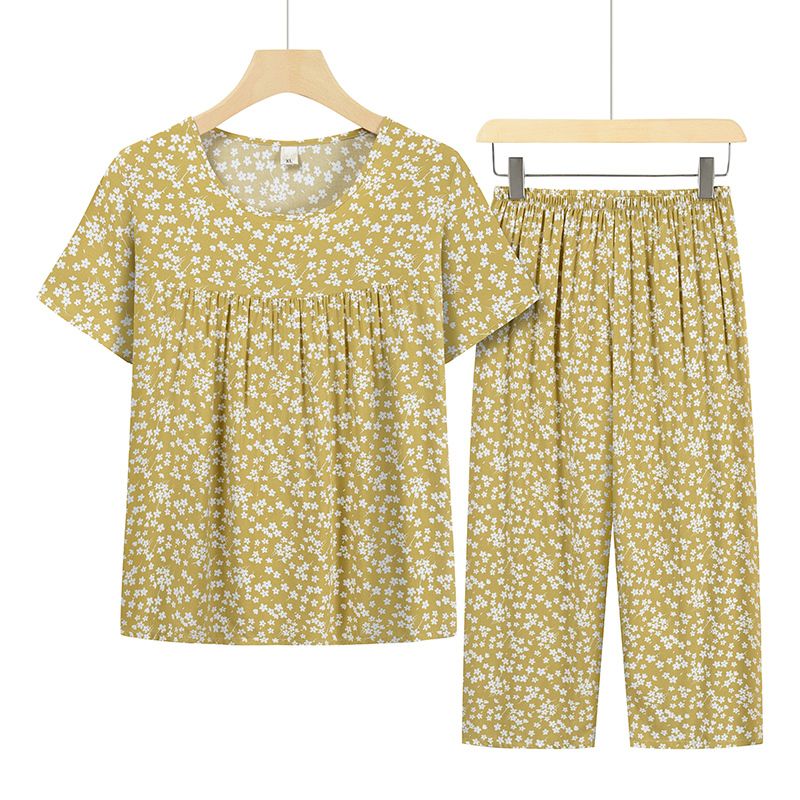 老年人短袖套裝( XL-4XL碼 11號色）【下單後請聯絡客服確認發貨尺碼】F001099271