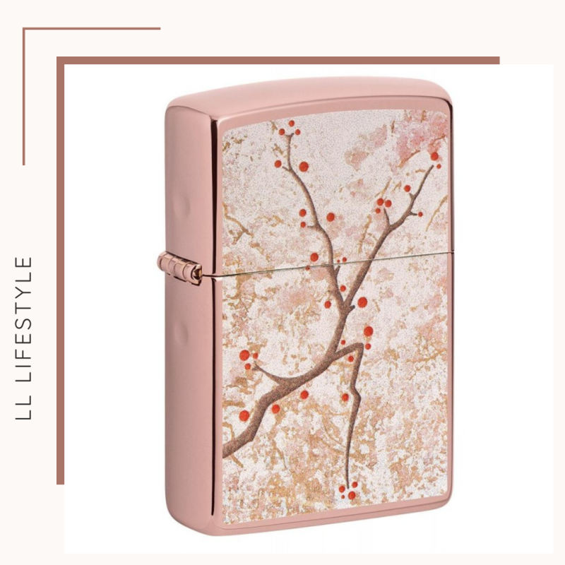 49486 Cherry Blossoms Windproof Lighter | ZIPPO Designated Authorized Dealer | Made in the USA