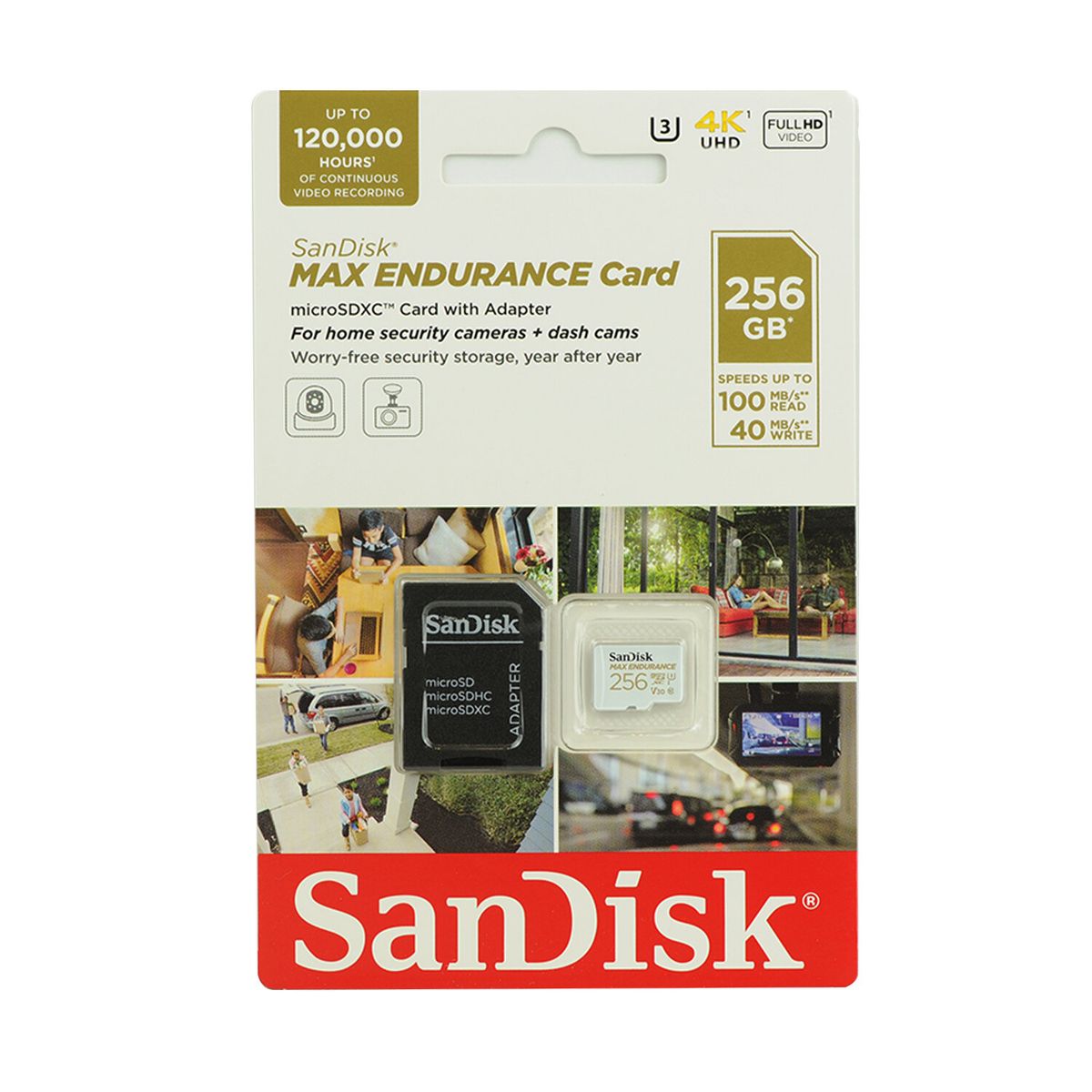 SanDisk | 256GB Max Endurance UHS-I micro SDXC Memory Card 100MB/s