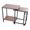 Set of 2 pcs coffee table set black color