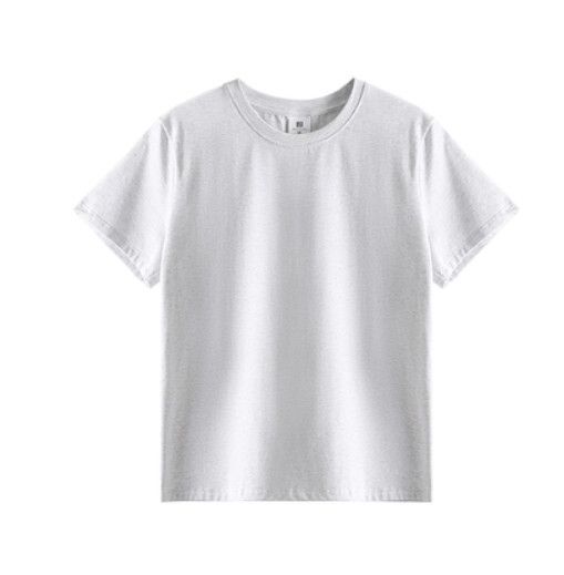 正肩t恤純棉短袖上衣（花灰色）[尺碼：S-L][下單後聯絡客服確認發貨尺碼]#F288002638