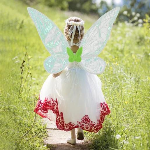 屯京, Pink Butterfly Fairy Wings Costume for Women Girls, Sparkle Princess  Angel Wing Gift, Color : Pink