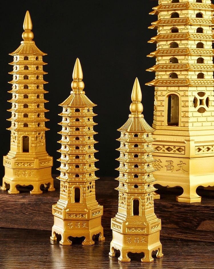 實用島| 【催旺文昌】黃銅九層文昌塔/ 7層塔助讀書旺業績改善頭腦風水