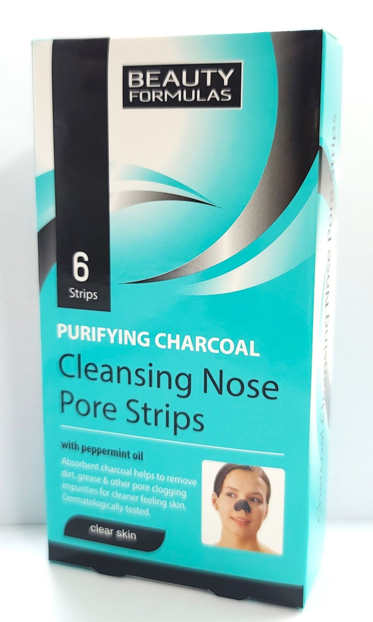PURIFYING CHARCOAL CLEANSING NOSE PORE STRIPS (6pcs/BOX) 1BOX