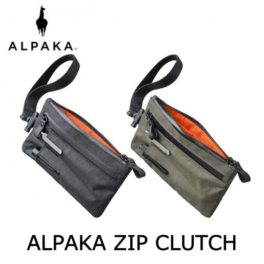 Zip Pouch - Black X-Pac VX21 | Alpaka