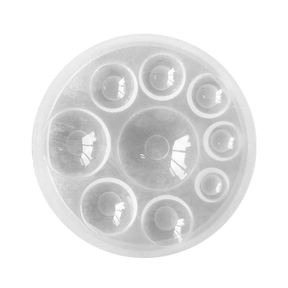 Silicone Round Jewelry Amber Making Mold Resin Casting Epoxy Mould Craft DIY