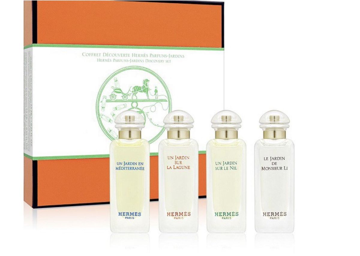 hermes parfums jardins discovery set