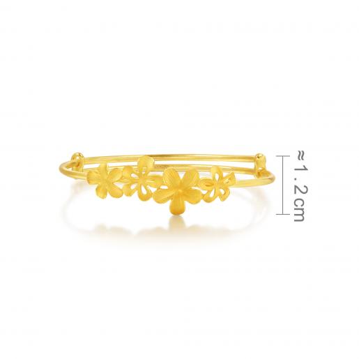 Chow Sang Sang | Chinese Wedding Collection Floral 999.9 Gold 