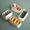 Red plastic storage box office sundries remote control desktop management